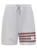 Thom Browne 4-Bar Striped Drawstring Track Shorts