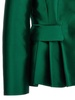 Alberta Ferretti Dart-Detailed Peplum Tailored Blazer