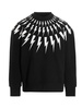 Neil Barrett Thunderbolt Print Crewneck Sweatshirt