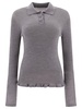 Cecilie Bahnsen Oda Knitted Polo Shirt