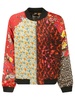 Marine Serre Regenerated Graphic Printed Panelled Bomber Jacket