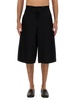 MM6 Maison Margiela Wide Leg Chino Shorts