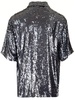 Dries Van Noten Sequinned Short-Sleeved Shirt