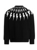 Neil Barrett Thunderbolt Print Crewneck Sweatshirt