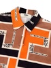 Fendi FF Motif Short Sleeved Polo Shirt