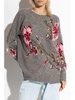 floral-embroidered jumper