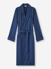 Men's Robe Paris 27 Cotton Jacquard Navy