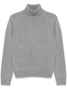 Moody high-neck wool sweater