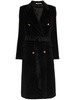 Double-breasted Jole wool coat with belt