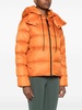 Kenid short orange padded puffer jacket