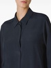 Betty blue silk shirt