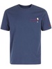 Arnott cotton T-shirt with embroidered lettering