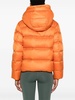 Kenid short orange padded puffer jacket