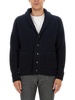 CASHMERE AND WOOL CARDIGAN