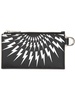 Neil Barrett Logo Printed Zipped Strapped Card Holder