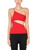 ONE-SHOULDER TOP WITH CUT-OUT DETAILS