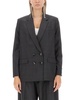 Isabel Marant Checked Double Breasted Blazer