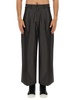 WIDE FIT COTTON GABARDINE PANTS