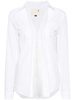 semi-sheer detail shirt