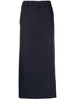 virgin wool pencil skirt