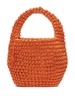 large Popcorn crochet bucket bag