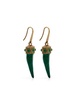 horn earrings