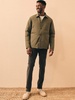 Seaport Down Jacket - Forest Olive