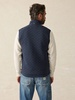 Epic Quilted Fleece Vest - Navy Melange