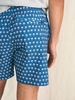 Shorelite Active Swim Short (7" Inseam) - Navy Block Palm