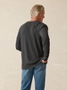 Long-Sleeve Cloud Waffle Crew - Charcoal Heather