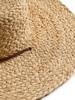 Raffia Lifeguard Hat - Natural