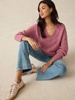 Driftwood Donegal Sweater - Berry Shake