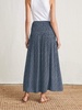 Alisee Skirt - Navy Riverton Ditsy