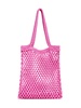 Sunwashed Macrame Tote - Cone Flower