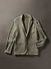 Inlet Knit Blazer - Olive Brush Melange