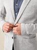 Inlet Knit Blazer - Heather Grey