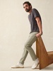 Stretch Terry 5-Pocket Pant - Faded Olive