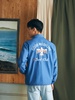 Steven Paul Judd Good Medicine Sunwashed Coaches Jacket - Marine Blue