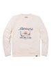 Charleston Long-Sleeve Terry Crewneck - Solar White