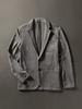 Inlet Knit Blazer - Medium Grey Melange