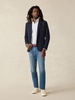 Inlet Knit Tweed Blazer - Navy Twilight Herringbone