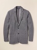 Inlet Knit Tweed Blazer - Steel Rock Herringbone