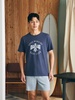 Steven Paul Judd Good Medicine Surf Club Tee - Dune Navy