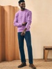 Reserve Cashmere Crewneck Sweater - Winter Lilac