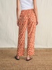 Pacific Beach Linen Pant - Spiced Shibori Print