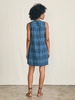 Isha Dress - Clearwater Navy Plaid