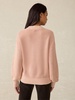 Sunwashed Fisherman Sweater - Mahogany Rose