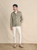 Movement™ Flex Linen Shirt Jacket - Olive Isle