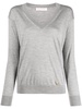 VGold V-neck jumper