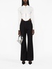 flared tailored trousers